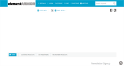 Desktop Screenshot of elementarmor.com