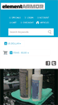 Mobile Screenshot of elementarmor.com
